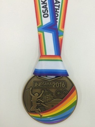 第6回大阪マラソン完走記念メダル及びチャリティポスターのデザインを決定しました
