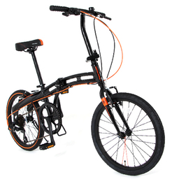 「黒」へのこだわりと、「オレンジ」の仕掛け。ベストセラーの20インチ折りたたみ自転車をリニューアル。