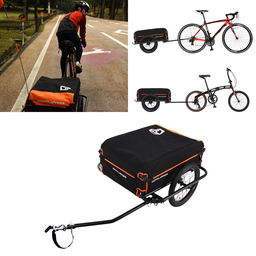  自転車で、クルマみたいに荷物を運ぶ。カゴや荷台に載らない物も楽に運べる「サイクルトレーラー」発売。