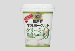 小岩井 生乳（なまにゅう）ヨーグルト クリーミー脂肪０（ゼロ）　２０１５年９月１５日新発売