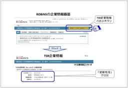 東京商工リサーチとJIPDECが連携しインターネットでの企業情報の提供を拡充