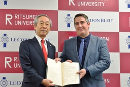 【日本初】学校法人立命館とル・コルドン・ブルーが共同プログラム実施のための教学提携協定を締結